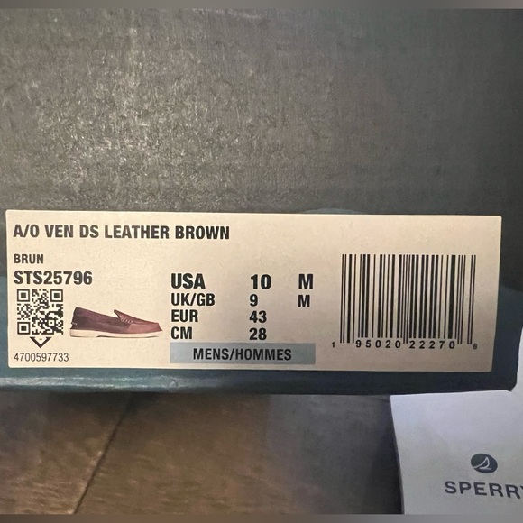 Sperry Men's Authentic Original Double Sole Venetian Loafer size 10 NEW - Picture 5 of 5